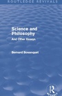 Cover: Science and Philosophy (Routledge Revivals) - Routledge