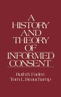 Cover: A History and Theory of Informed Consent - Oxford University Press Inc