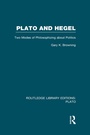 Cover: Plato and Hegel (RLE: Plato) - Routledge