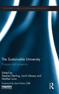 Cover: The Sustainable University - Routledge
