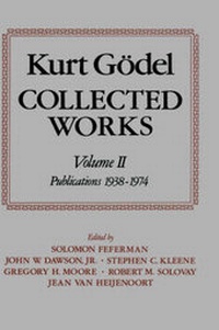 Abbildung von: Kurt Goedel: Collected Works: Volume II - Oxford University Press Inc