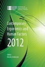Cover: Contemporary Ergonomics and Human Factors 2012 - CRC Press