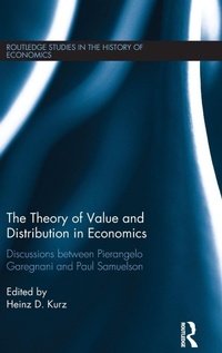 Enlarge image Cover: The Theory of Value and Distribution in Economics - Routledge
