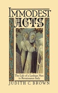 Cover: Immodest Acts - Oxford University Press Inc
