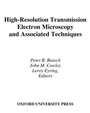 Cover: High-Resolution Transmission Electron Microscopy and Associated Techniques - Oxford University Press