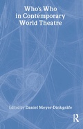 Cover: Who's Who in Contemporary World Theatre - Routledge