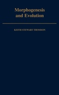 Cover: Morphogenesis and Evolution - Oxford University Press Inc
