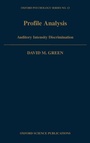 Cover: Profile Analysis - Oxford University Press Inc