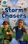 Cover: Project X Origins: Dark Red Book Band, Oxford Level 18: Unexplained: Storm Chasers - Oxford University Press