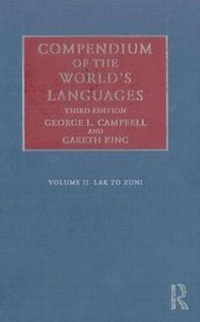 Enlarge image Cover: Compendium of the World's Languages - Taylor & Francis