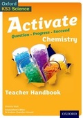 Cover: Activate Chemistry Teacher Handbook - Oxford University Press