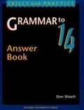 Cover: Grammar to 14: Answer Book - Oxford University Press