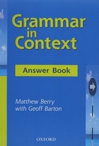 Enlarge image Cover: Grammar in Context - Oxford University Press