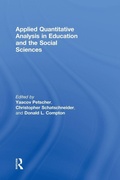 Cover: Applied Quantitative Analysis in Education and the Social Sciences - Routledge
