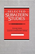 Cover: Selected Subaltern Studies - Oxford University Press