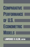 Cover: Comparative Performance of US Econometric Models - Oxford University Press Inc