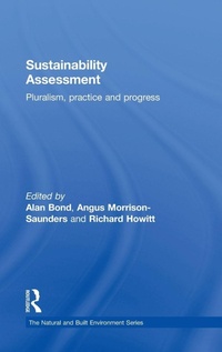 Enlarge image Cover: Sustainability Assessment - Routledge