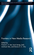 Cover: Frontiers in New Media Research - Routledge