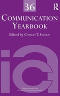 Cover: Communication Yearbook 36 - Routledge