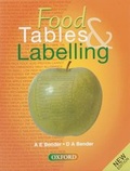 Cover: Food Tables and Labelling - Oxford University Press