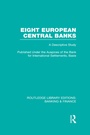 Bild: Eight European Central Banks (RLE Banking & Finance) - Routledge