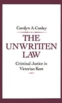 Cover: The Unwritten Law - Oxford University Press Inc