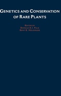 Cover: Genetics and Conservation of Rare Plants - Oxford University Press Inc