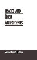 Cover: Traces and Their Antecedents - Oxford University Press Inc