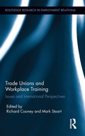 Cover: Trade Unions and Workplace Training - Routledge