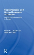 Cover: Sociolinguistics and Second Language Acquisition - Routledge