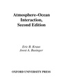Cover: Atmosphere-Ocean Interaction - Oxford University Press Inc