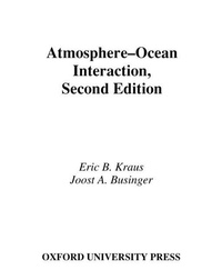 Enlarge image Cover: Atmosphere-Ocean Interaction - Oxford University Press Inc