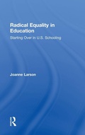 Cover: Radical Equality in Education - Routledge