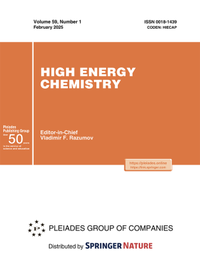Enlarge image Cover: High Energy Chemistry - Pleiades Publishing