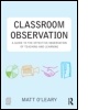 Cover: Classroom Observation - Routledge
