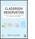 Cover: Classroom Observation - Routledge