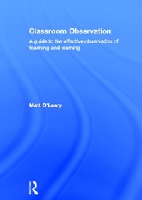 Enlarge image Cover: Classroom Observation - Routledge