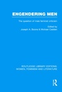 Cover: Engendering Men - Routledge