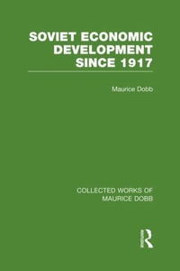 Enlarge image Cover: Soviet Economic Development Since 1917 - Routledge