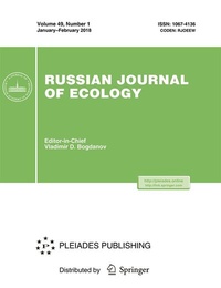 Abbildung von: Russian Journal of Ecology - Pleiades Publishing