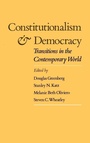 Cover: Constitutionalism and Democracy - Oxford University Press Inc