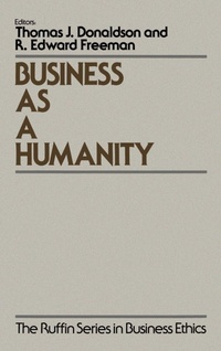 Enlarge image Cover: Business as a Humanity - Oxford University Press Inc