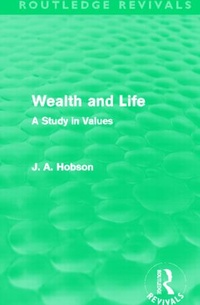 Enlarge image Cover: Wealth and Life (Routledge Revivals) - Routledge