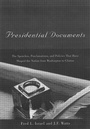 Cover: Presidential Documents - Routledge