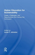 Cover: Higher Education for Sustainability - Routledge