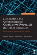 Cover: Negotiating the Complexities of Qualitative Research in Higher Education - Routledge
