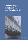 Cover: Concrete Repair, Rehabilitation and Retrofitting III - CRC Press