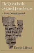 Cover: The Quest for the Origin of John's Gospel - Oxford University Press Inc