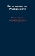 Cover: Multidimensional Programming - Oxford University Press Inc