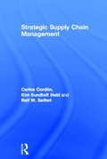 Cover: Strategic Supply Chain Management - Routledge